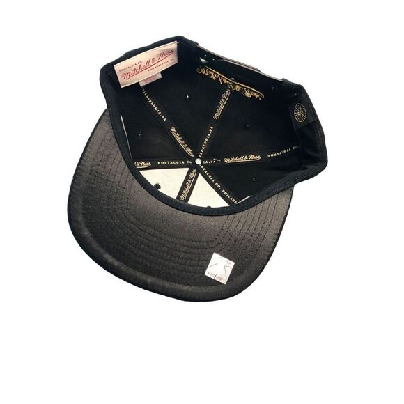 Mitchell & Ness Denver Nuggets Adjustable Snapback Hat Cap One Size - Picture 4 of 4